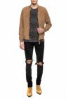 AllSaints BROWN 'Kemble' bomber jacket