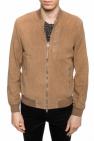 AllSaints BROWN 'Kemble' bomber jacket