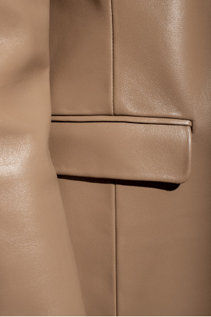 The Mannei ‘Kerak’ leather blazer