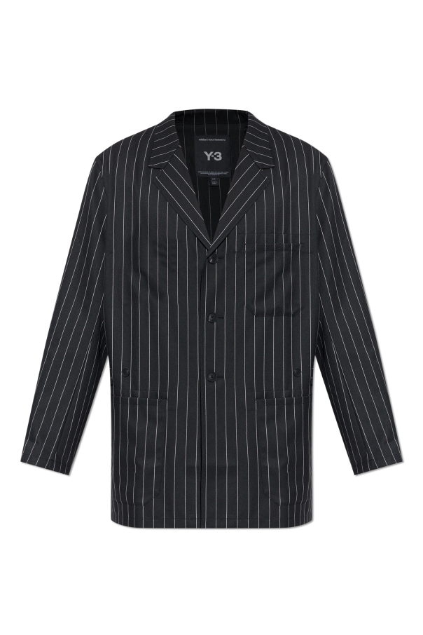Pinstripe Pattern Blazer od Y-3