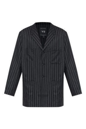 Pinstripe Pattern Blazer