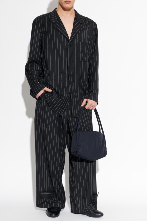 Pinstripe pattern blazer od Y-3