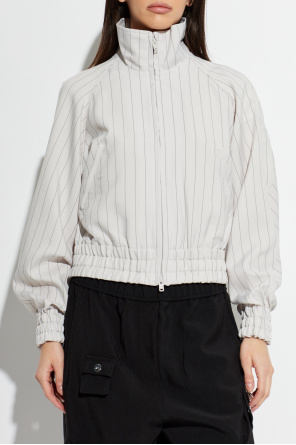 Y-3 Chaqueta con cuello alto