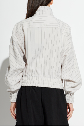 Y-3 Chaqueta con cuello alto