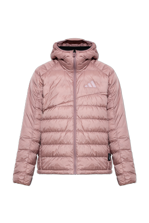 Jacket with embroidered logo