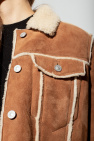 AllSaints ‘Kingsly’ shearling Tie jacket