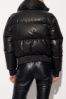 The Mannei ‘Klimarnock’ leather jacket with standing collar