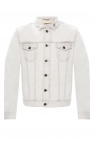 AllSaints cream ‘Kota’ denim jacket