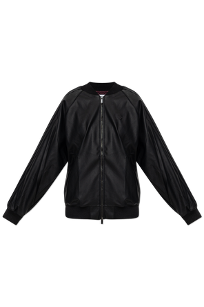 Embroidered logo jacket