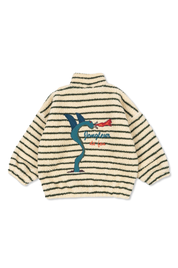 Konges Sløjd Fleece with embroidery