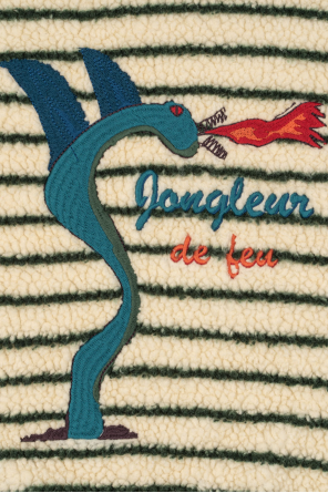 Konges Sløjd Fleece with embroidery