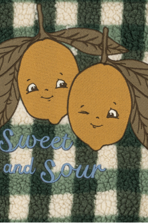 Konges Sløjd Fleece jacket with a stand-up collar