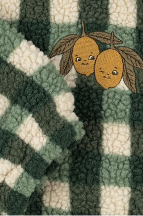 Konges Sløjd Fleece jacket with a stand-up collar