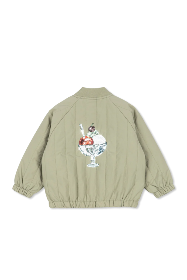 Konges Sløjd Quilted bomber jacket