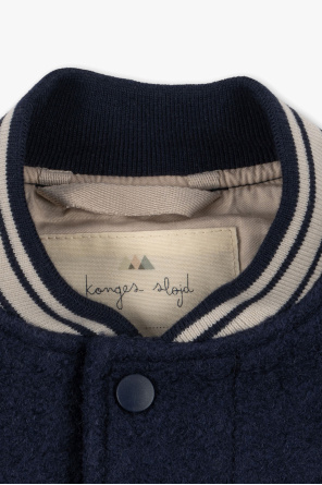 Konges Sløjd Sergio Tacchini logo-embroidered stripe-print polo shirt