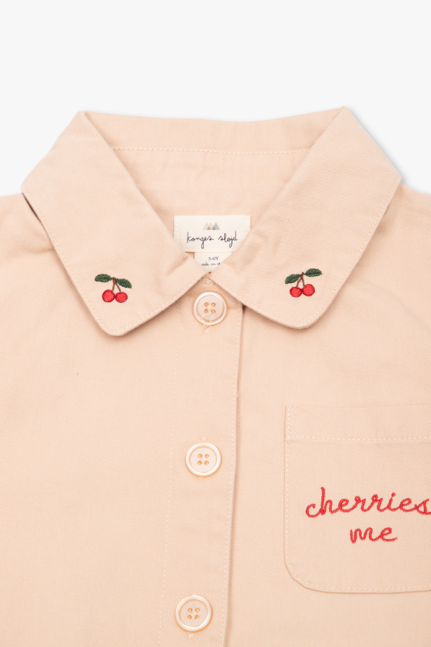 Konges Sløjd Jacket with cherry motif