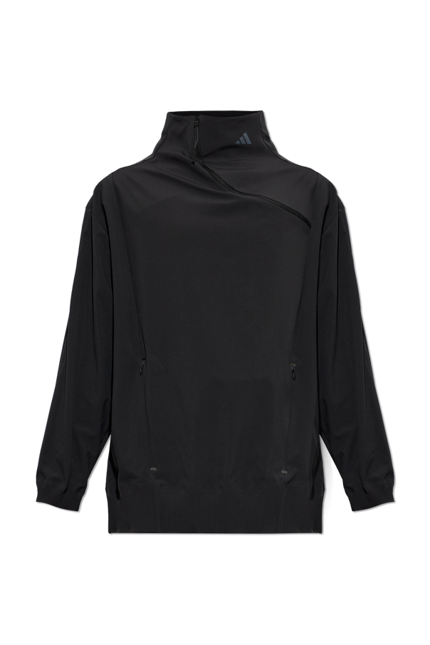 Oversized zip-front sweatshirt od ADIDAS Performance