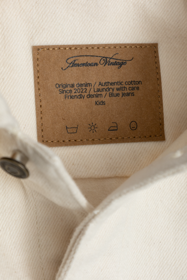 American Vintage Kids Kurtka z logo