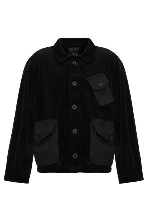 Corduroy jacket with pockets