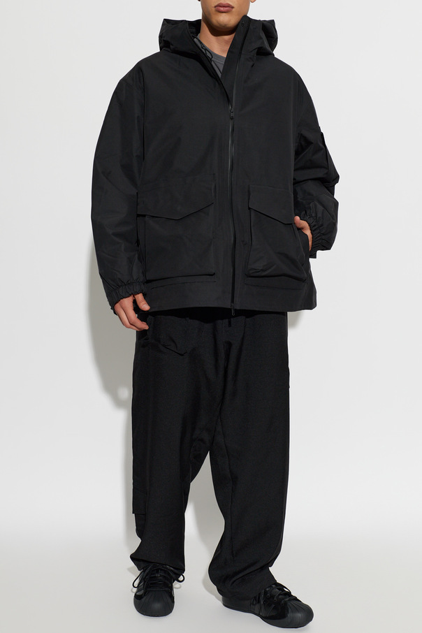 Y-3 Ocieplana kurtka z kapturem
