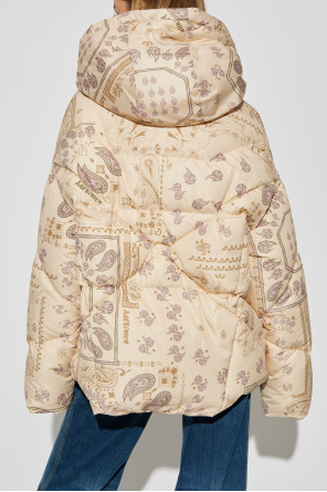 Khrisjoy Down jacket with paisley print