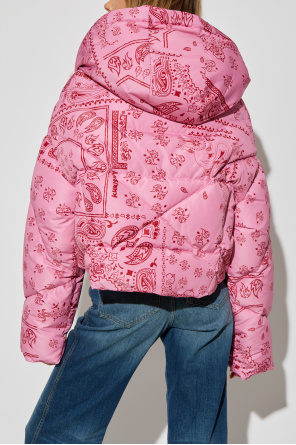 Khrisjoy Down jacket with paisley print