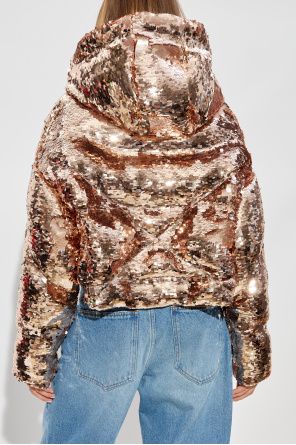 Khrisjoy Down jacket with sequins