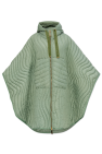 Khrisjoy GREEN Poncho with hood