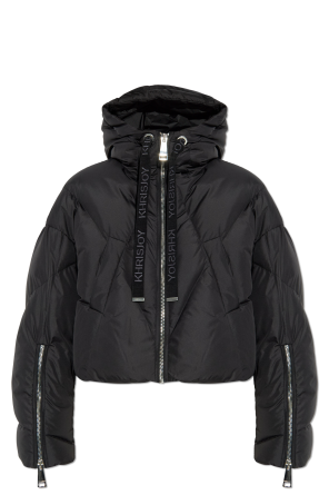 Insulated jacket with hood