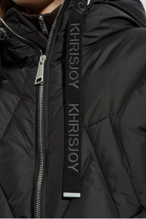 Khrisjoy Wattierte Jacke mit Kapuze