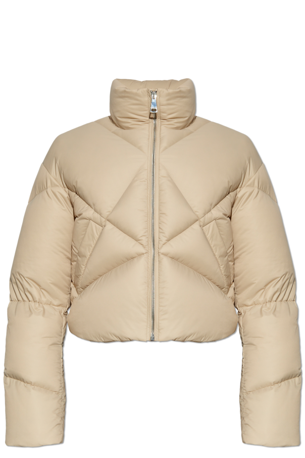 Insulated jacket with stand-up collar od Khrisjoy