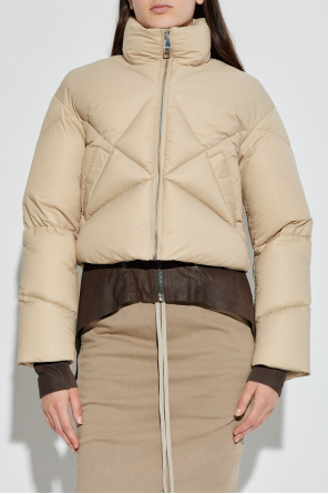 Khrisjoy Gefütterte Jacke mit Stehkragen