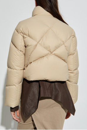 Khrisjoy Gefütterte Jacke mit Stehkragen