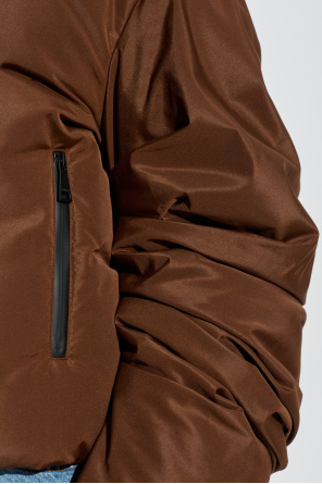 Khrisjoy Insulated jacket with ruched sleeves