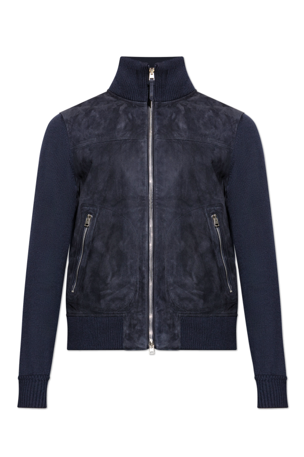 Jacket with suede front od Tom Ford