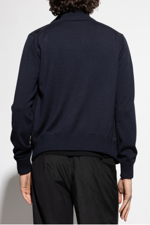 Tom Ford Chaqueta con parte delantera de ante