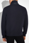 Tom Ford NAVY BLUE Cardigan with down panel