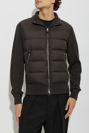 Tom Ford Wool cardigan with down front