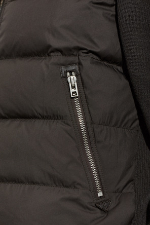 Tom Ford Wool cardigan with down front