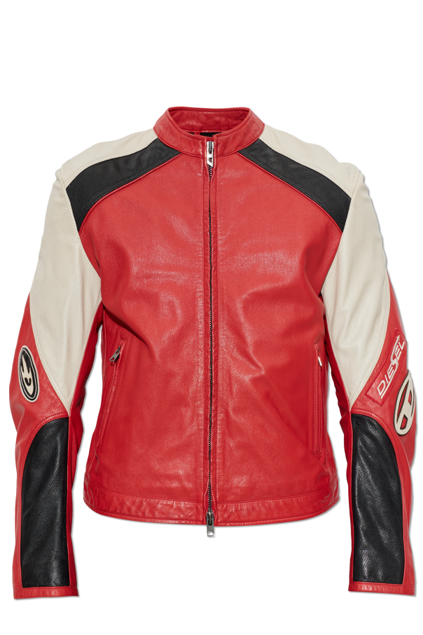 Leather jacket ‘L-AHTI’ od Diesel