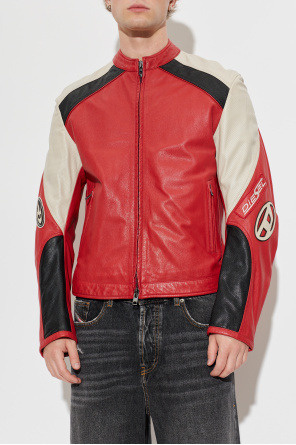 Diesel Chaqueta de cuero ‘L-AHTI’