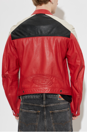 Diesel Chaqueta de cuero ‘L-AHTI’