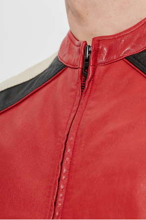 Diesel Chaqueta de cuero ‘L-AHTI’