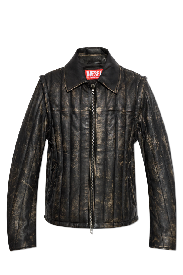 Diesel Leather jacket L-ALBERT