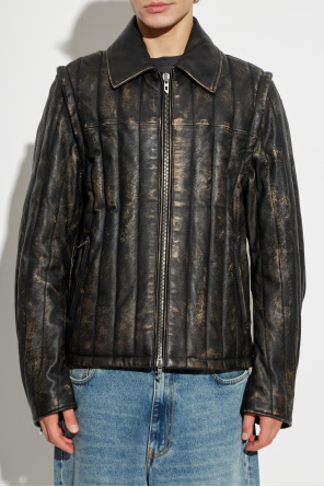 Diesel Leather jacket L-ALBERT