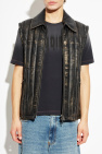 Diesel BLACK Leather jacket L-ALBERT