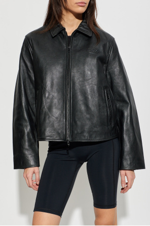 Diesel Leather jacket `L-AMAR-FEM-S2`