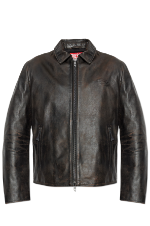 Leather jacket ‘L-AMAR-WRD’