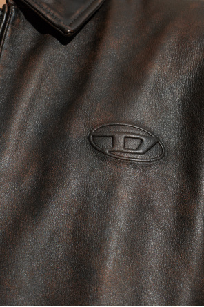 Diesel Leather jacket ‘L-AMAR-WRD’