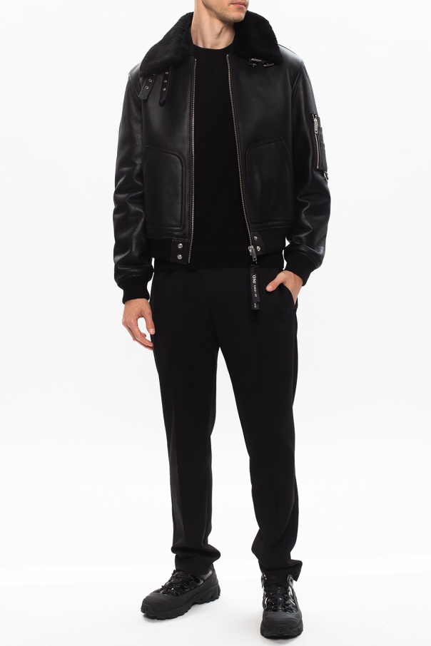 Leather jacket Diesel - Vitkac Spain